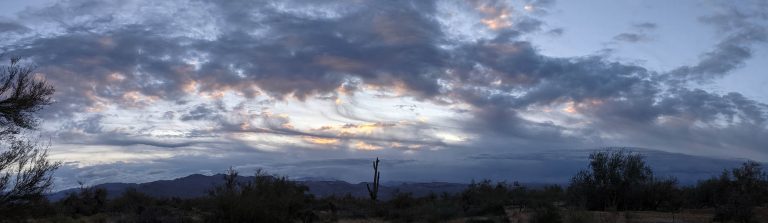 Cloudy Rio Verde Skyline