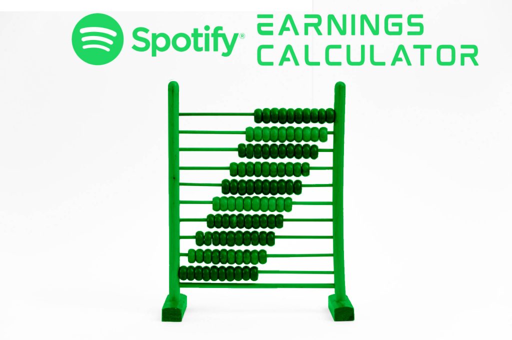 Spotify earnings calculator