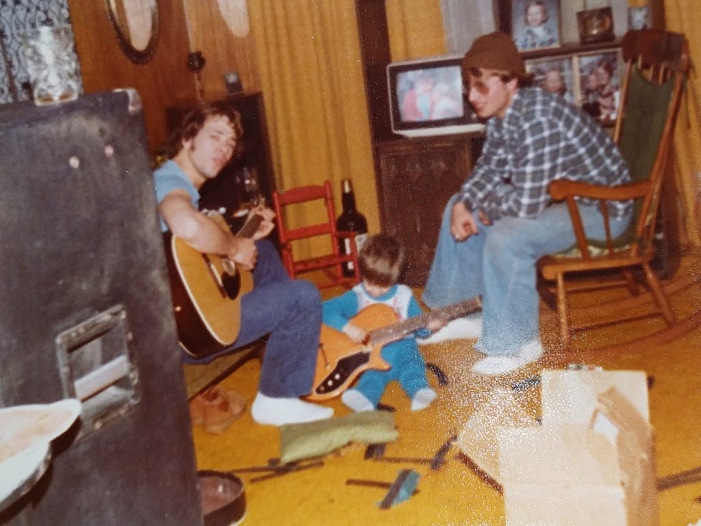 My Dad, my Uncle Ray and me